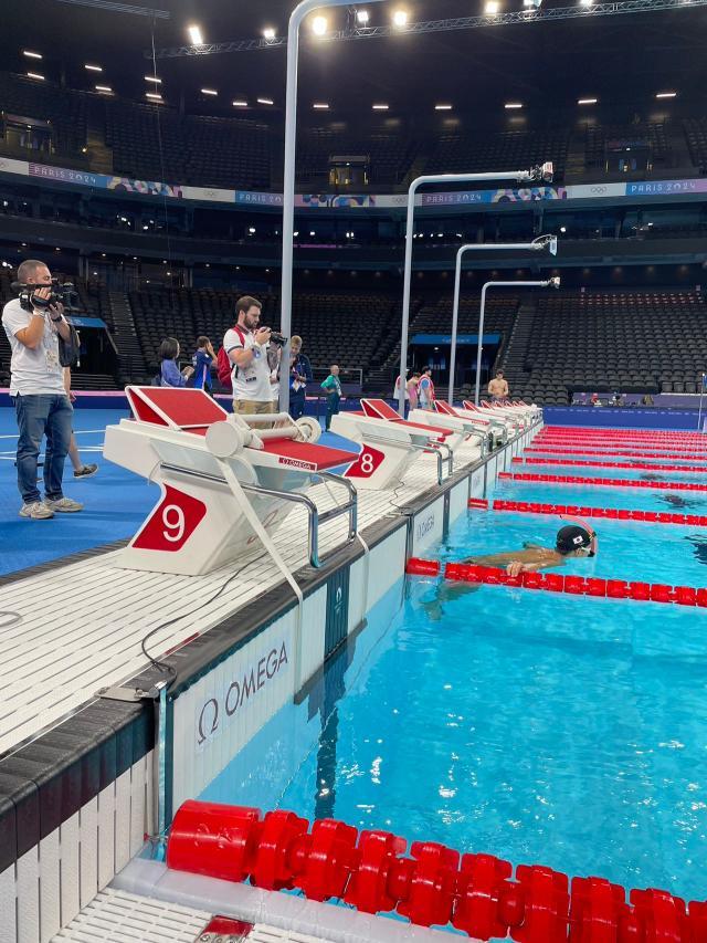 mk体育下载-探营拉德芳斯体育馆 高科技助力提升游泳观赛感